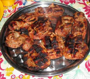 Шашлык – в сухом маринаде свиные стейки замаринованные