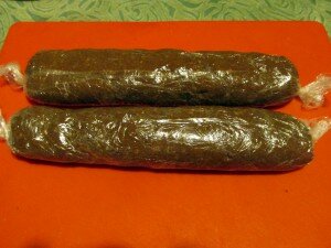 Рецепт шоколадной колбаски из печенья Рецепт шоколадной колбаски